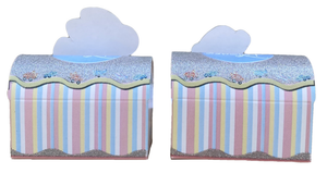 Bomboniere DISNEY Scatoline Porta Confetti Minnie e Paperina New Cm. 7.5x7x4