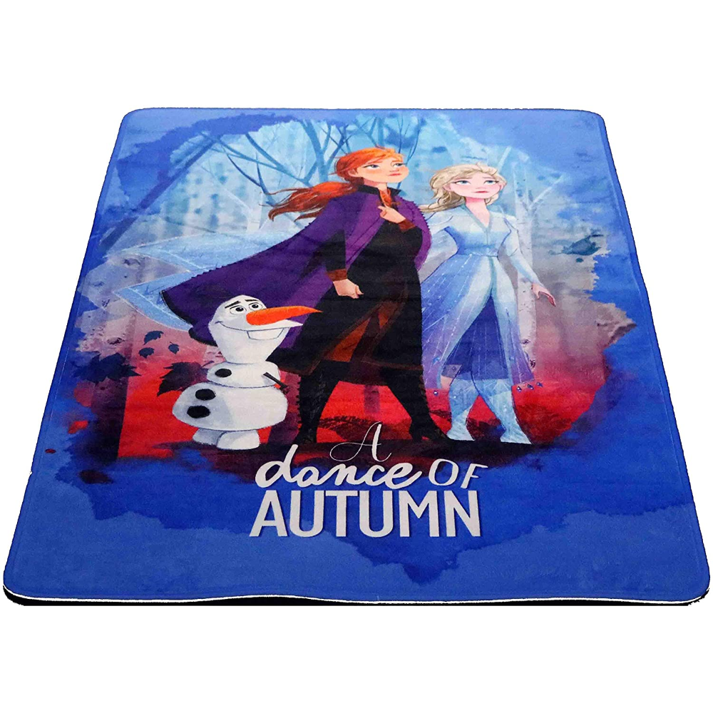 Tappeto Gioco Frozen Ii DISNEY Elsa Anna Microfibra Antiscivolo 76x117 CM - 31155rz/3
