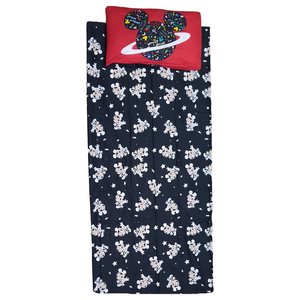 Completo Lenzuola Mickey  Mouse DISNEY Topolino Sottolenzuola Lenzuola Federa Letto Singolo - Cl00049sk/2