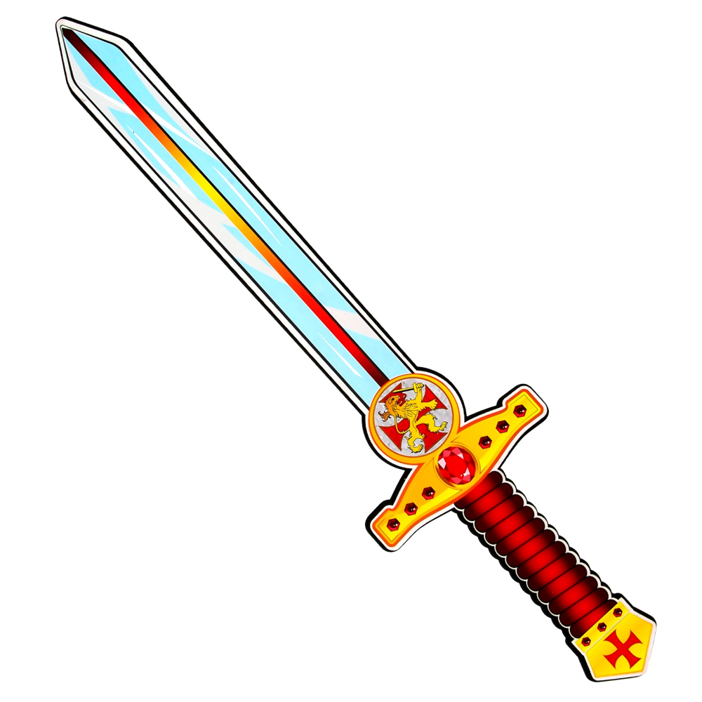 Spada Crociato in Spugna Accessori per Abito Vestito Carnevale Bambino - 97301