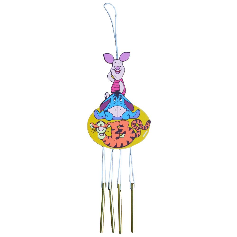 Scacciapensieri in Legno Winnie the Pooh e i Suoi Amici Del Bosco Dei 100 Acri DISNEY 33 CM - 50013/1