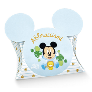 Bomboniera Astuccio Topolino Baby DISNEY Busta Scatolina Portaconfetti - 68231