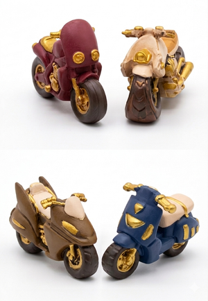 Bomboniere DISNEY Resina Motociclette 4 CM