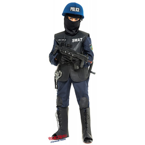 Vestito Carnevale Swat Costume Travestimento Bambino - 52350