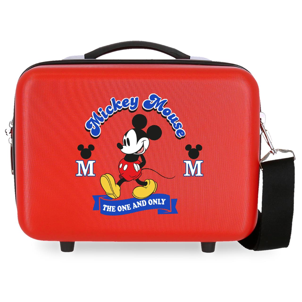 Beauty Case Minnie e Topolino DISNEY Borsa Viaggio in ABS Adattabile a Trolley - 3073923