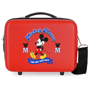Beauty Case Minnie e Topolino DISNEY Borsa Viaggio in ABS Adattabile a Trolley - 3073923