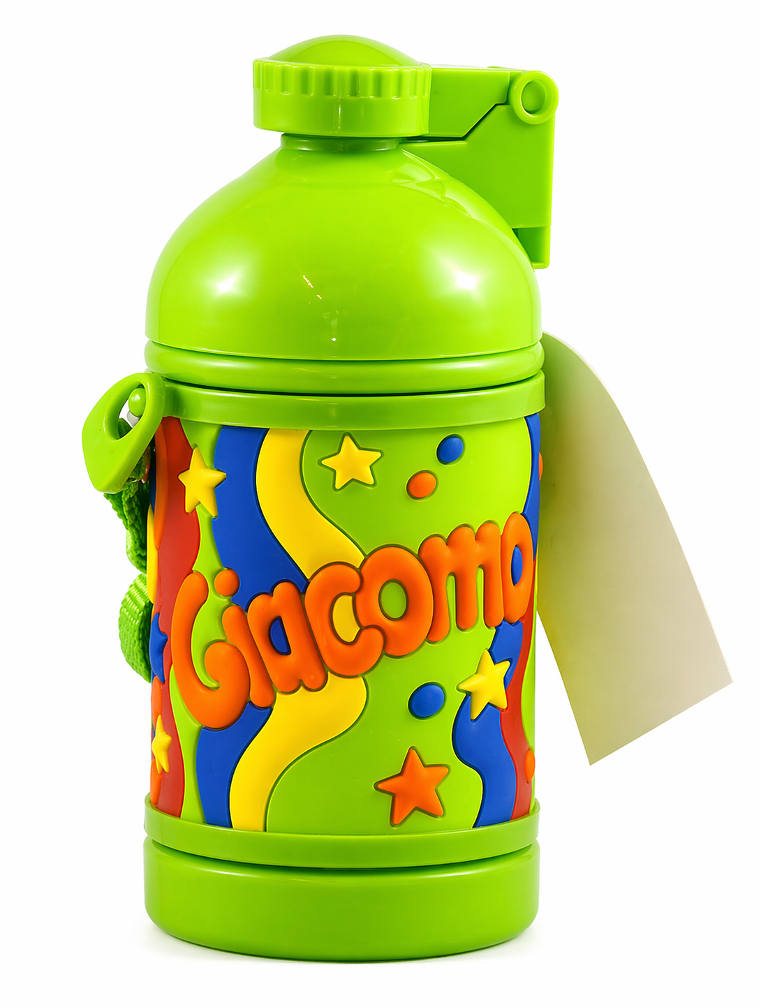 Borraccia Sport in Plastica con Nome H 16 CM 380 Ml Giacomo