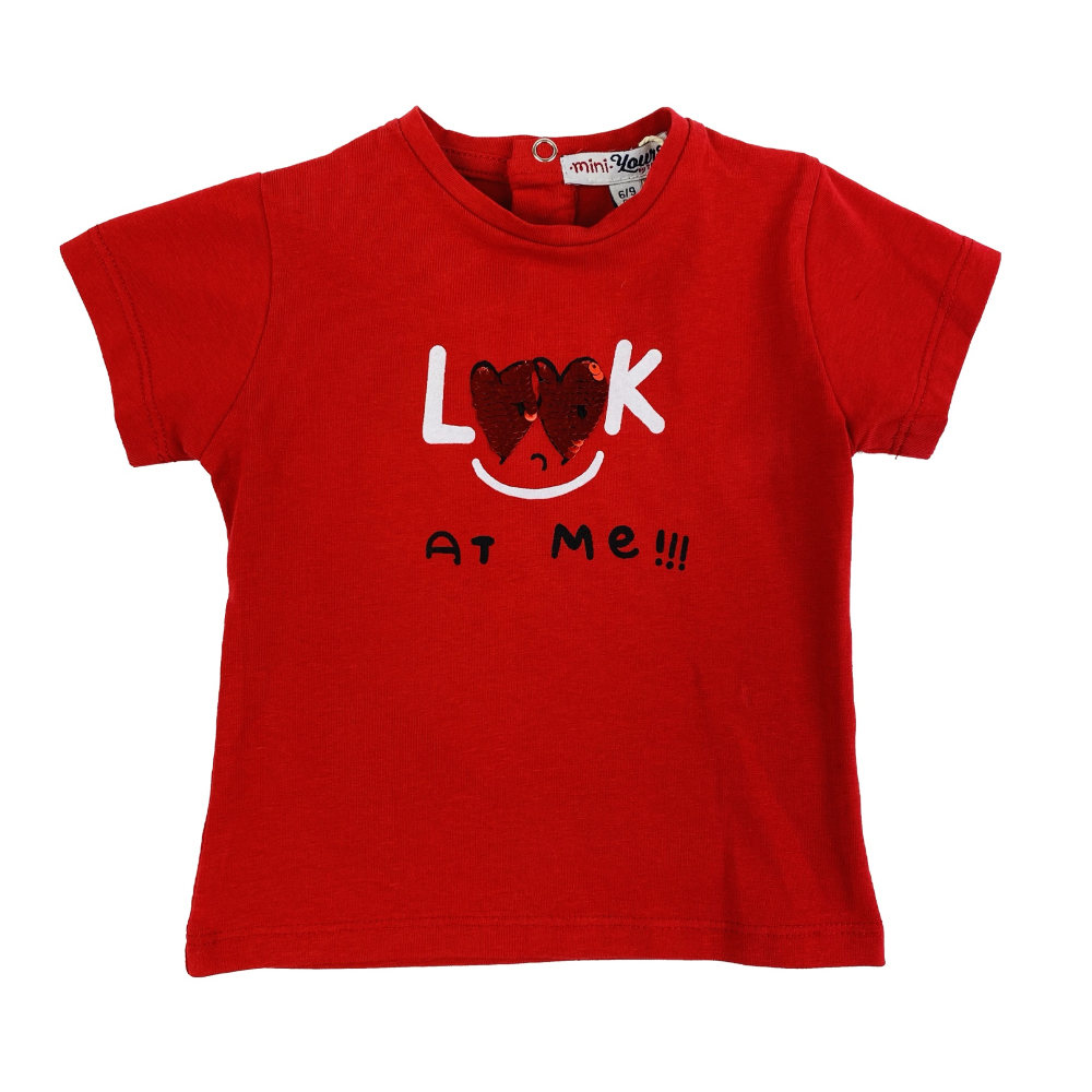 T-Shirt Yours Manica Corta Neonata Bambina 6/30 Mesi - Ay16196