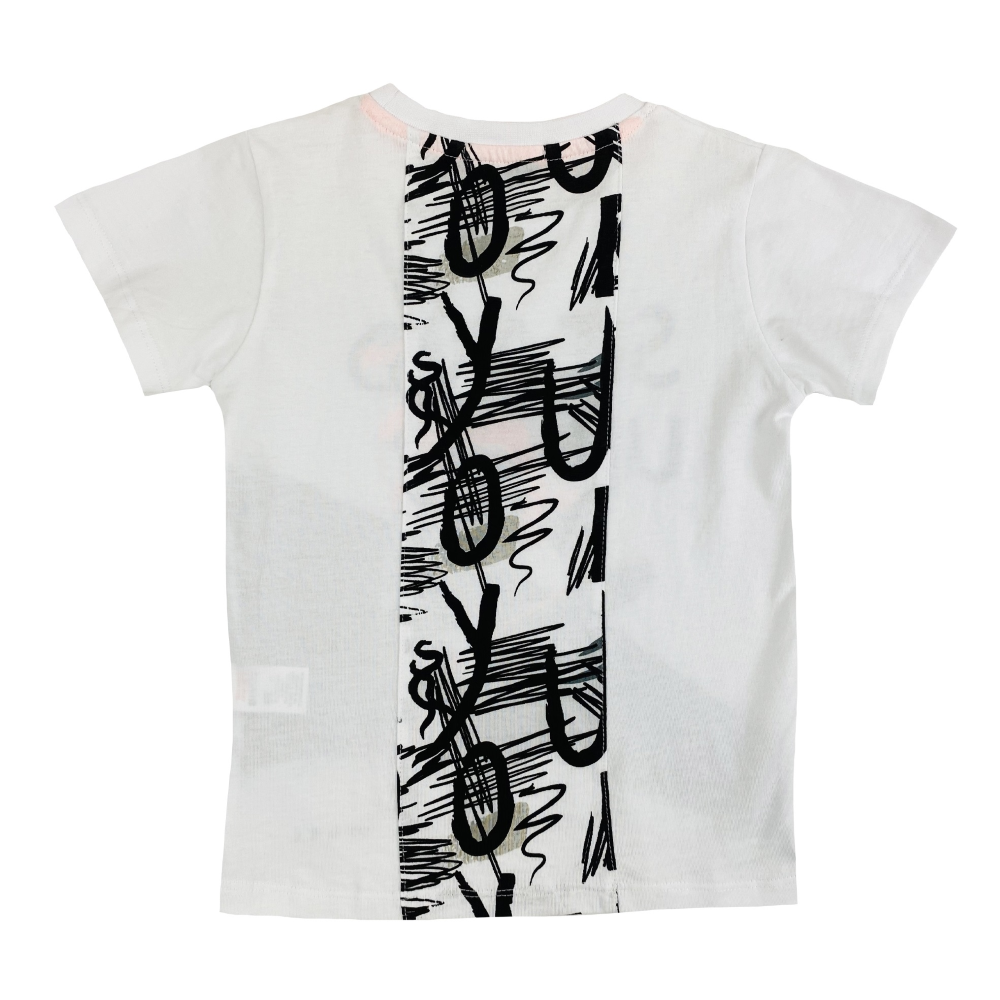 T-Shirt Yours Manica Corta Bambino 3/7 Anni - Ay2553
