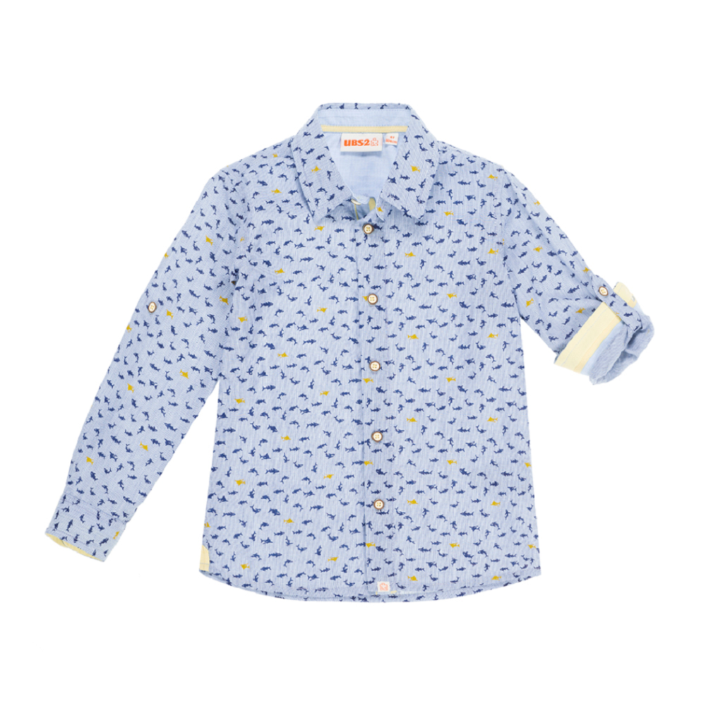 Camicia M.l. Bambino Ubs2 Taglie 4/16 Anni 100%co - E220124