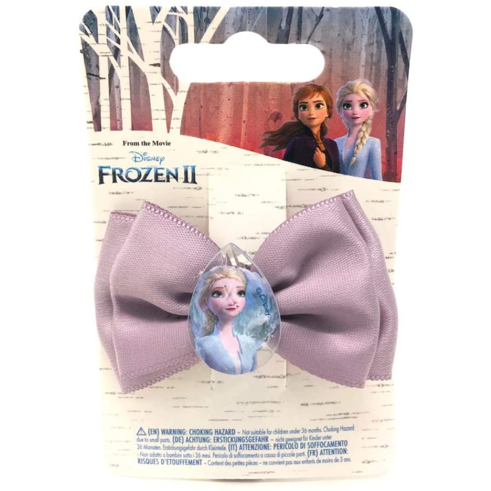 Accessori Capelli Frozen Elsa DISNEY 1 Pinza con Fiocco su Backercard - 19386d72/10
