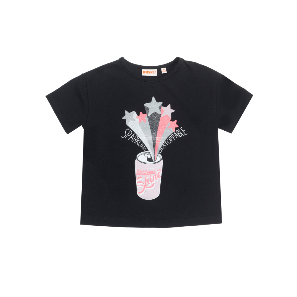 T-Shirt M.c. Maglietta Bambina 4/14 Anni Ubs2 - E229127
