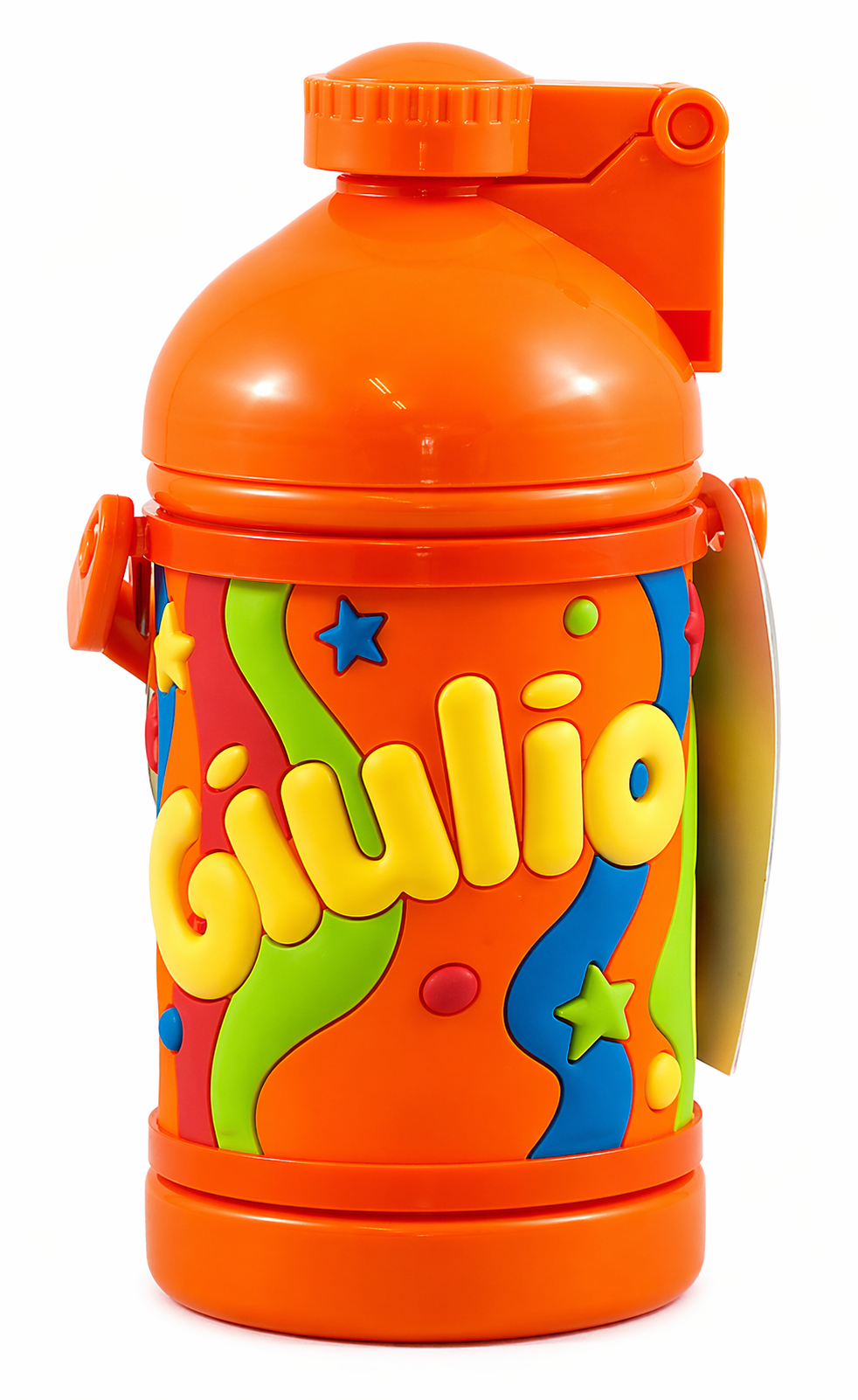 Borraccia Sport in Plastica con Nome H 16 CM 380 Ml Giulio