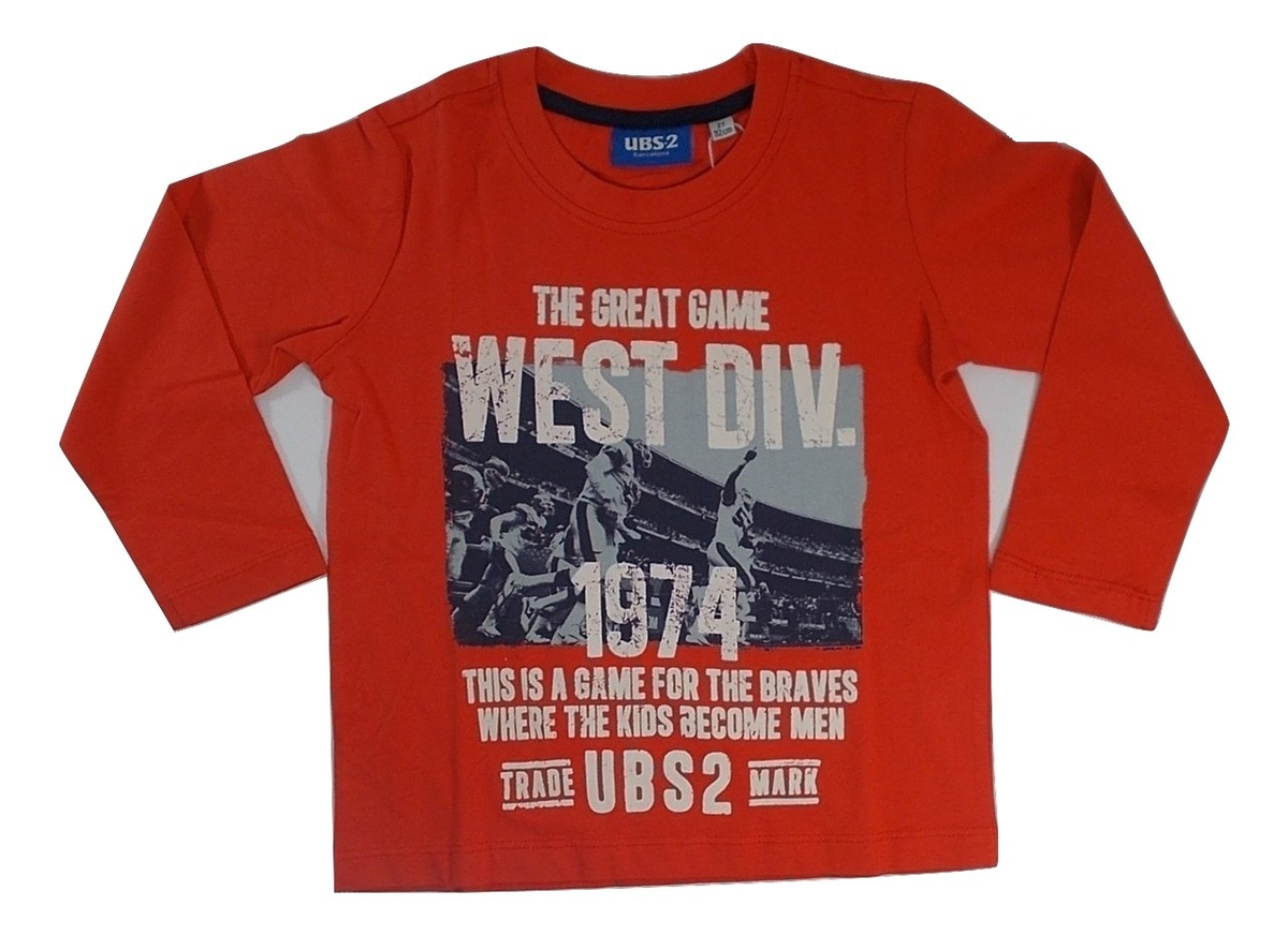 T-Shirt Bambino Ragazzo Ubs2 2/14 Anni - 9318