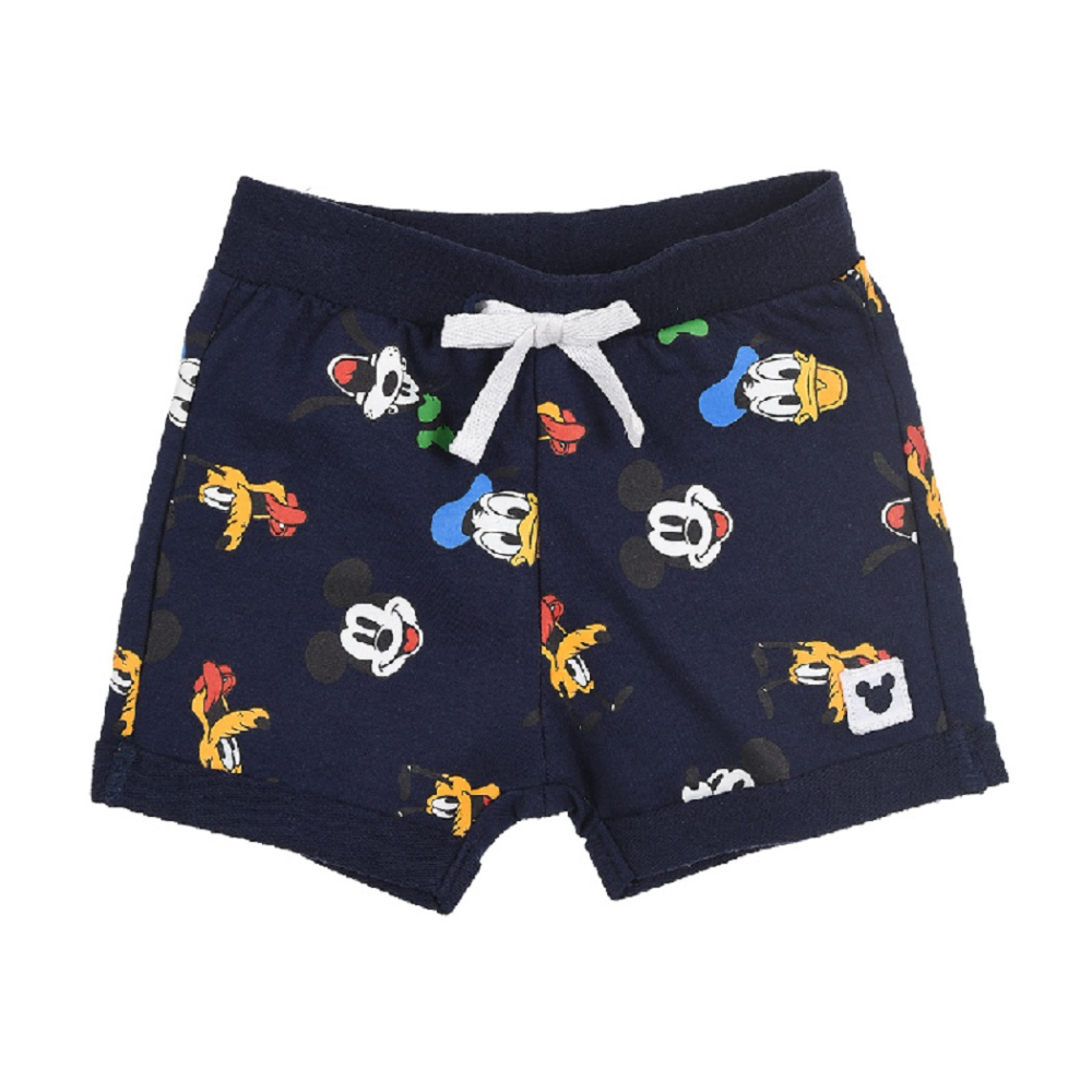 Bermuda Mickey Mouse DISNEY Topolino Pantaloncino Neonato Bambino - Ev0072blu