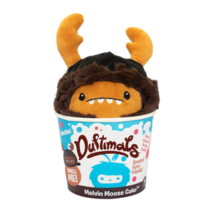 Peluche Profumato Melvin Moose Cake Aroma Al Cioccolato con Ricetta in Confezione