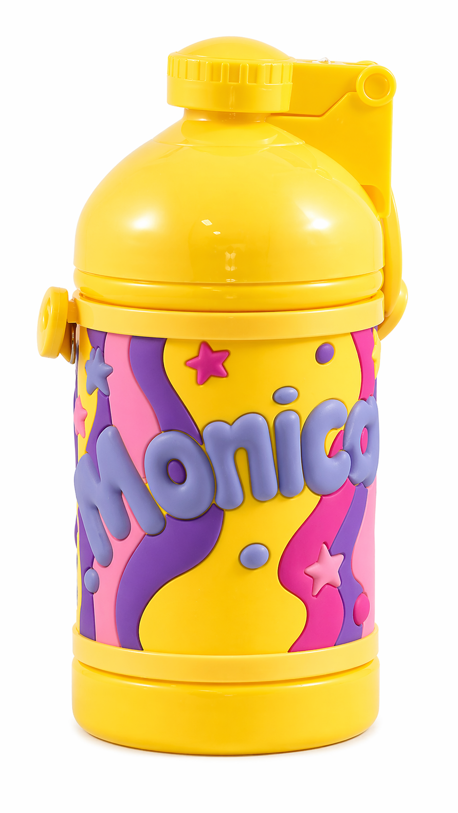 Borraccia Sport in Plastica con Nome H 16 CM 380 Ml Monica