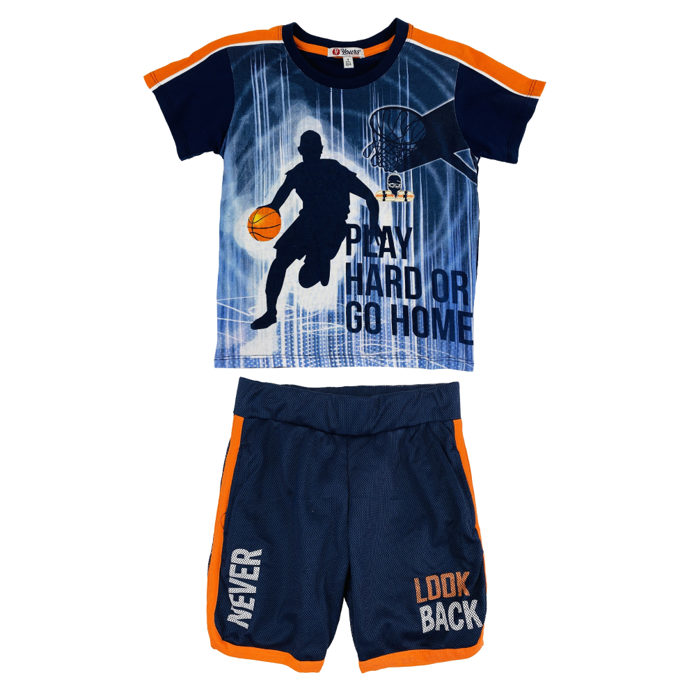 Completo Short + T-Shirt Yours Bambino 3/7 Anni - Ay2590