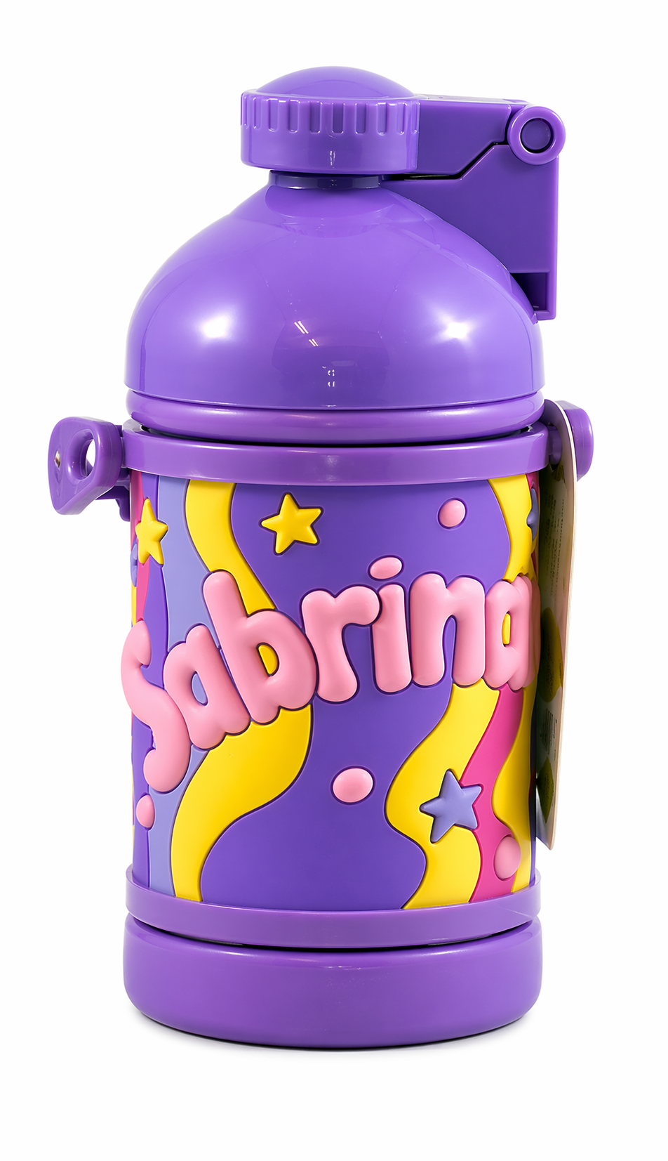 Borraccia Sport in Plastica con Nome H 16 CM 380 Ml Sabrina
