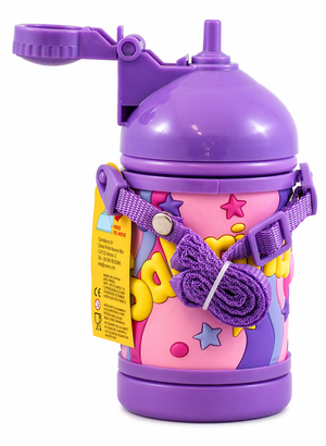 Borraccia Sport in Plastica con Nome H 16 CM 380 Ml Sabrina