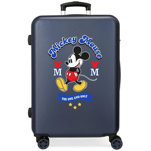 Trolley Topolino DISNEY Mickey Mouse Valigia da Viaggio in ABS Cm. 68 - 3071824