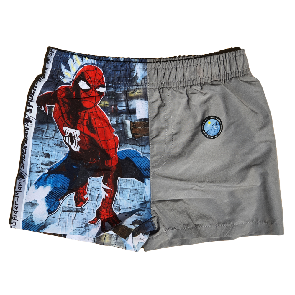 Costume Mare Spiderman MARVEL Bermuda Pantaloncino Bambino - Ue1892