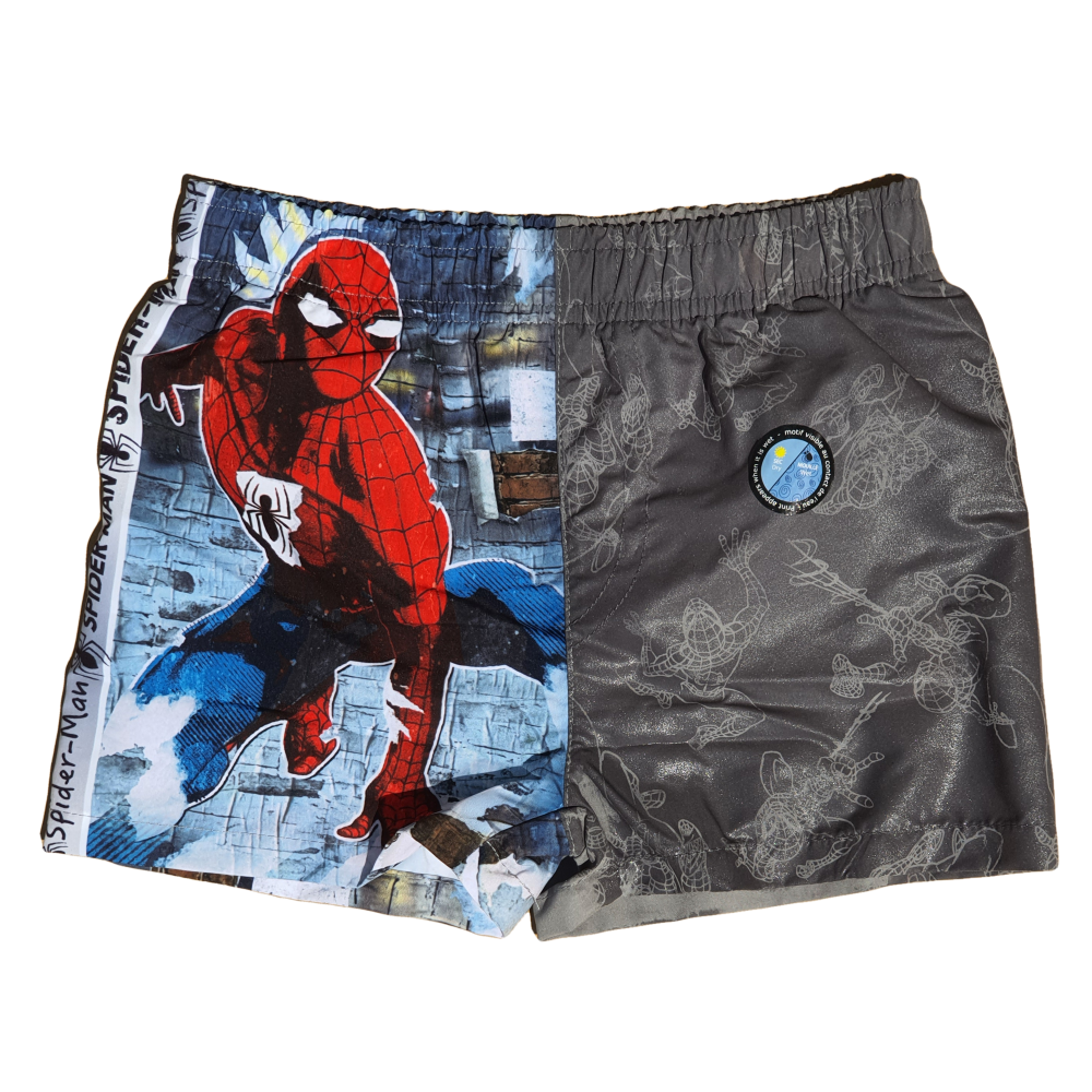 Costume Mare Spiderman MARVEL Bermuda Pantaloncino Bambino - Ue1892