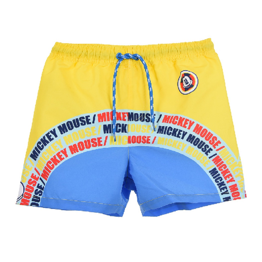 Costume Mare Mickey Mouse DISNEY Topolino Bermuda Pantaloncino Bambino - Ev1826giallo