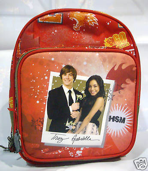 Borsa Zaino Scuola Asilo DISNEY High School Musical 24x30cm
