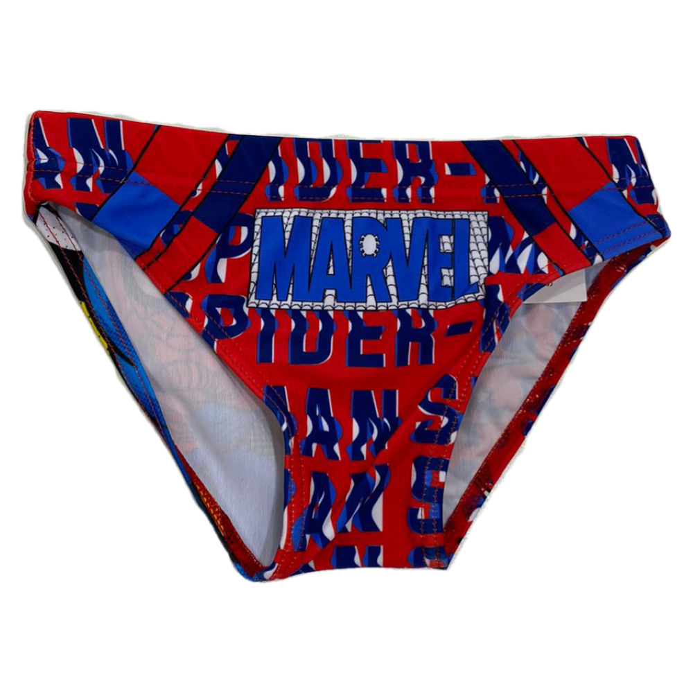 Costume Mare Spiderman MARVEL Slip Mutandina Bambino - Ev1853rosso