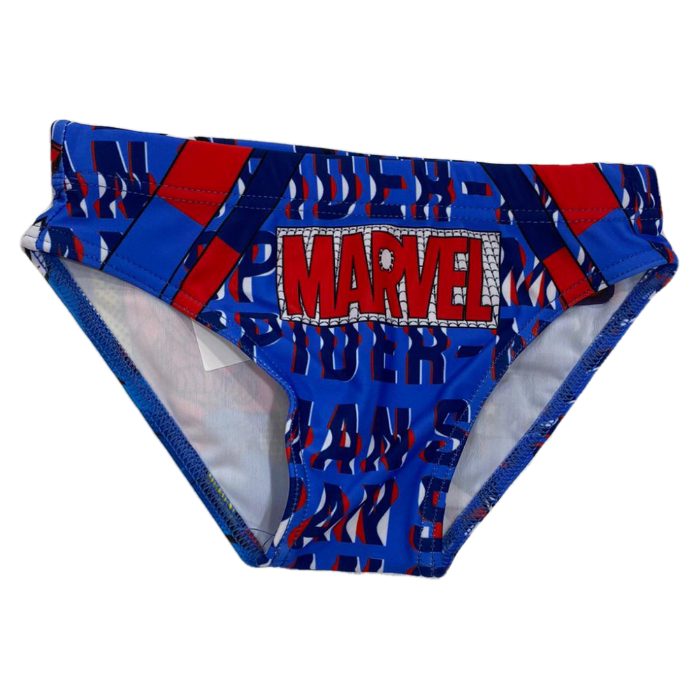 Costume Mare Spiderman MARVEL Slip Mutandina Bambino - Ev1853blu