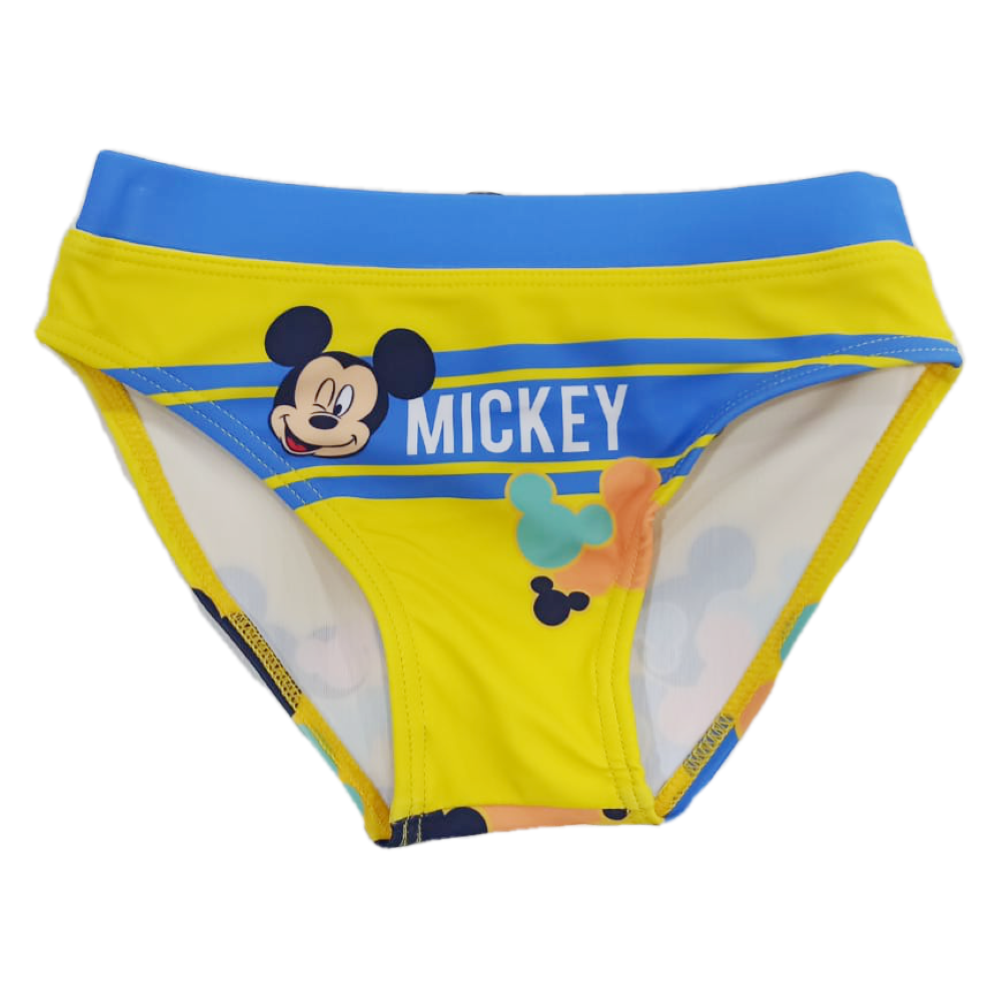 Costume Mare Mickey Mouse DISNEY Topolino Slip Mutandina Bambino - Ev1827giallo