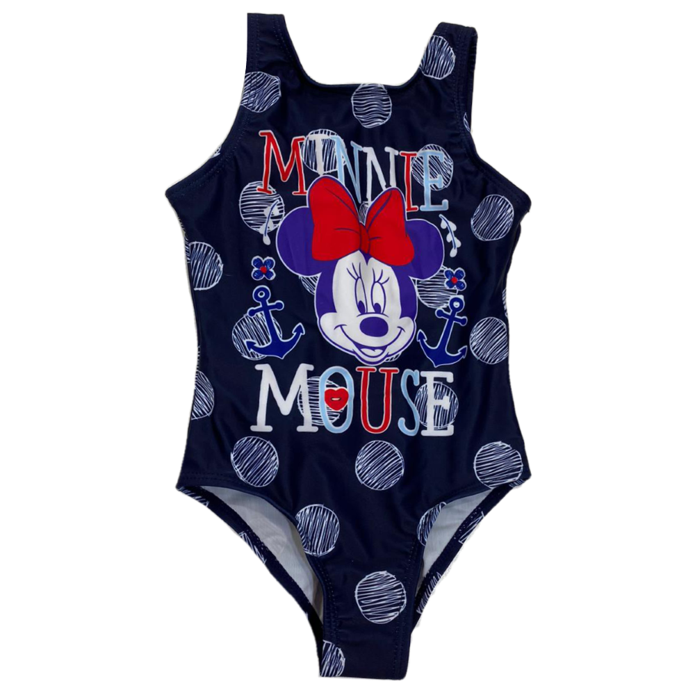 Costume Mare Minnie Mouse DISNEY Intero Bambina - Ev1858blu