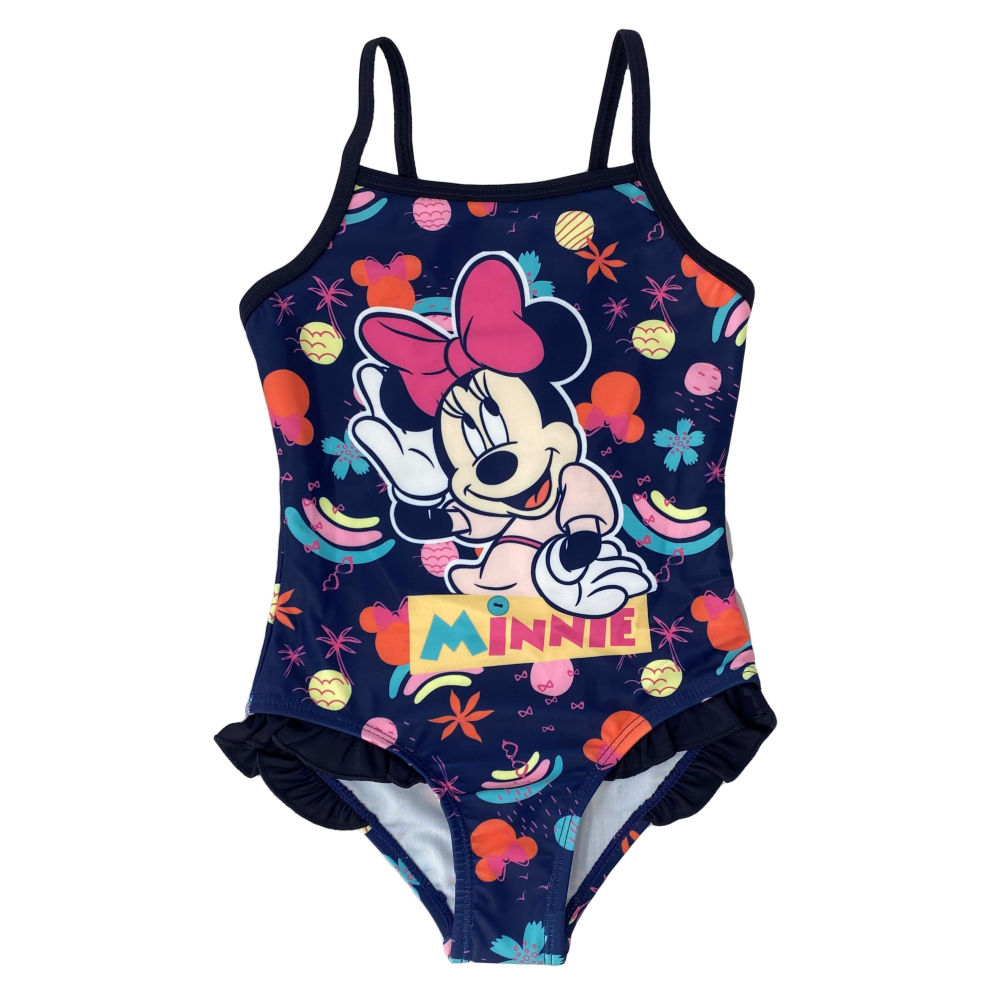 Costume Mare Minnie Mouse DISNEY Intero Bambina - Ev1861blu