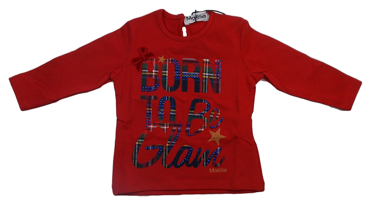 T-Shirt Maelie Neonata Bambina Daddato Rubacuori 9/30 Mesi - 007944