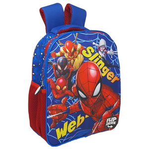 Zaino Asilo Spiderman MARVEL con Pattina Magnetica Intercambiabile Borsa Scuola Tempo Libero - 1029p5626t2