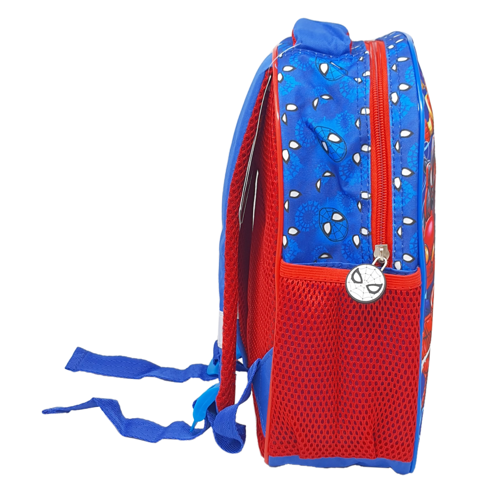 Zaino Asilo Spiderman MARVEL con Pattina Magnetica Intercambiabile Borsa Scuola Tempo Libero - 1029p5626t2