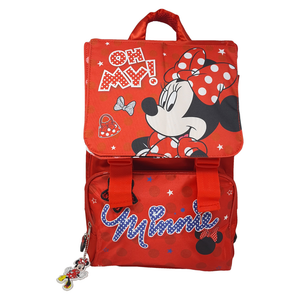 Zaino Estensibile Minnie Mouse DISNEY con Pattina Magnetica Intercambiabile Borsa Scuola 44 CM - 1111396792