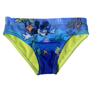 Costume Mare Mickey Mouse DISNEY Topolino Slip Mutandina Neonato - Mic0394verde