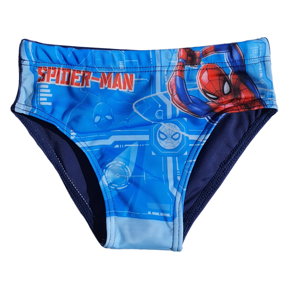 Costume Mare Spiderman MARVEL Slip Mutandina Bambino - Spi0399blu