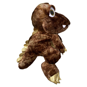 Peluche T-Rex Dinosauro Marrone Pupazzo Cm. 45 - Pts31326y/35marrone