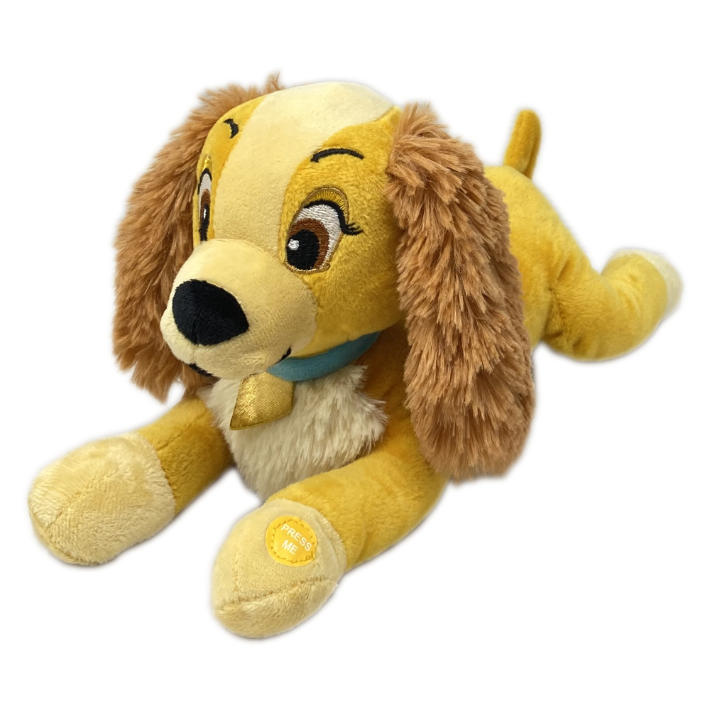 Peluche Lilly DISNEY Lilly e il Vagabondo Cane Sdraiato con Suono 50 CM - 9271-5