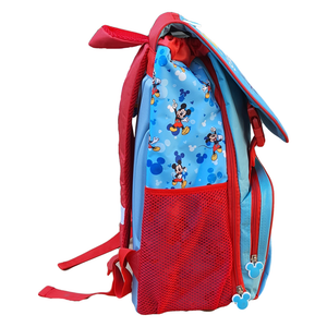 Zaino + Astuccio 3 Zip Mickey Mouse DISNEY Topolino Estensibile Scuola Elementare Colori Giotto