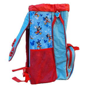Zaino + Astuccio 3 Zip Mickey Mouse DISNEY Topolino Estensibile Scuola Elementare Colori Giotto