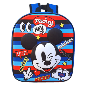 Zaino Asilo 3d Mickey Mouse DISNEY Topolino Borsa Scuola Cm.32 - Mic21-1688