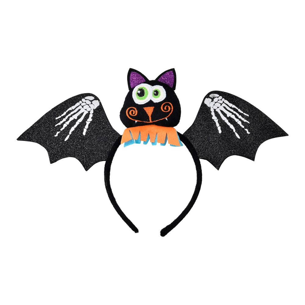 Cerchietto Pipistrello Accessori Carnevale Halloween - 00070