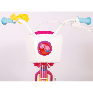 Bicicletta Peppa Pig 12" Età 3/4 Anni con Rotelle - 34593
