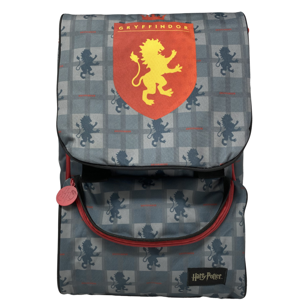 Zaino Harry Potter Hogwarts Grifondoro Estensibile Scuola Elementare Cm. 44x29x18 - L04334mc