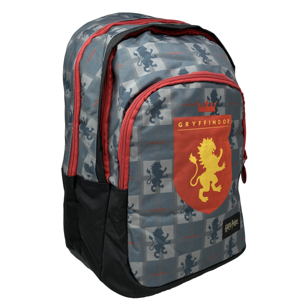 Zaino Harry Potter Hogwarts Grifondoro Multitasche Scuola Viaggio Tempo Libero 42x22x30 CM - L04335mc