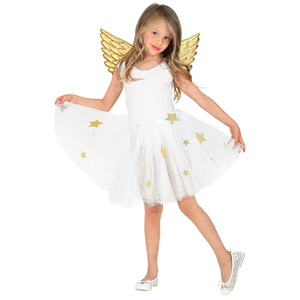 Set Travestimento Angelo Tutu Ali Accessori Carnevale Natale - 10322